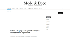 Desktop Screenshot of mode-deco.com